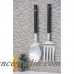 Cole Grey Aluminum Kitchen Utensil 2 Piece Salad Servers Set CLRB3802